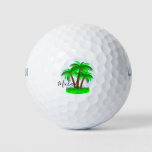 Palm Trees Golf Balls