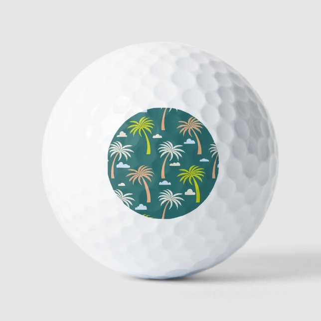 Palm Trees Golf Balls (Front)