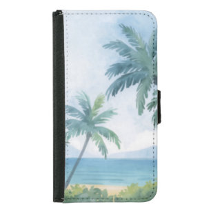 Palm Trees Hawaii Samsung Galaxy S5 Wallet Case