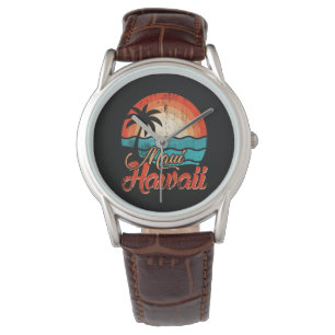 Palm Trees Hawaiian Beach Watch