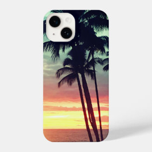 Palm Trees Hawaiian Sunset Phone Case