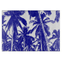 Palm Trees in a Posterised Design Cutting Board