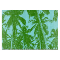 Palm Trees in a Posterised Design Cutting Board
