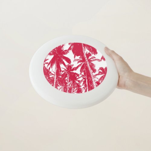 Palm Trees in a Posterised Design Wham_O Frisbee