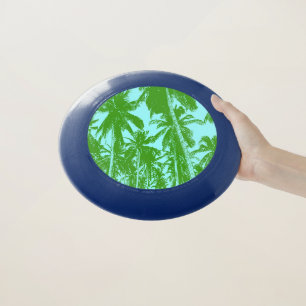 Palm Trees in a Posterised Design Wham-O Frisbee