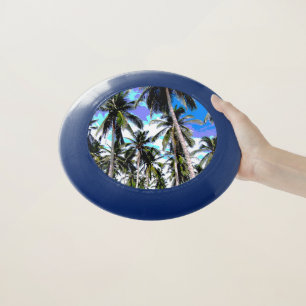 Palm Trees in a Posterised Design Wham-O Frisbee