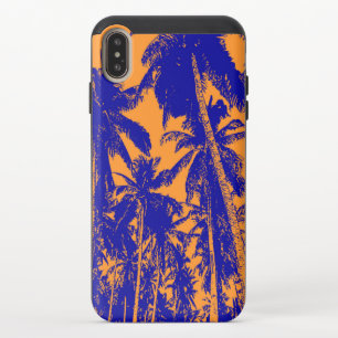 Palm Trees in a Posterized Design iPhone XS Max Slider Case