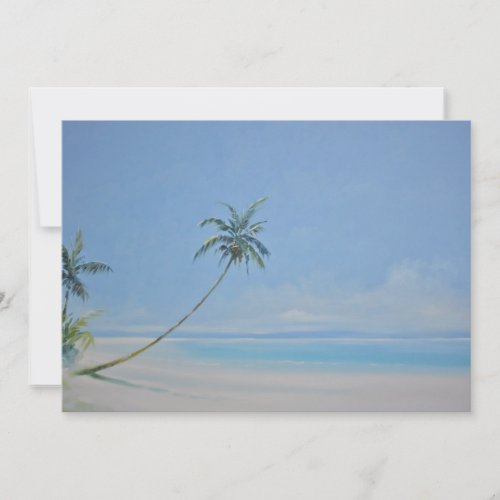 Palm Trees Invitation