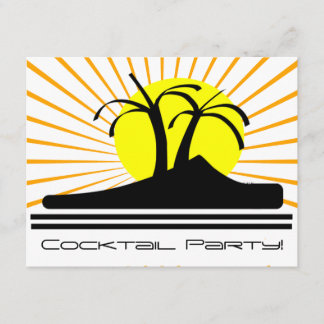 Palm Trees Invitation