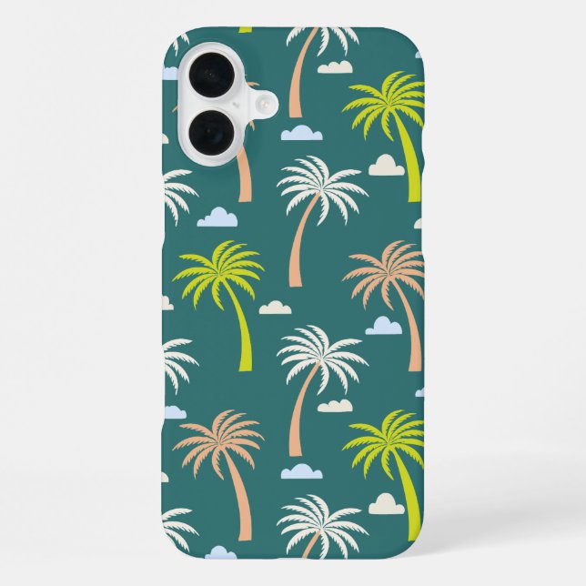 Palm Trees Iphone Case (Back)