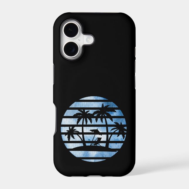PALM TREES IPHONE CASE (Back)
