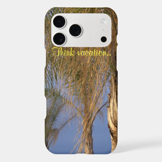 Palm Trees Iphone Case (Back)