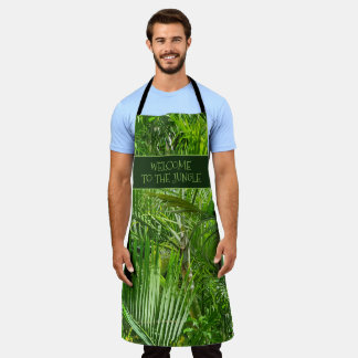 Palm Trees Jungle 🌴 (customizable)  Apron