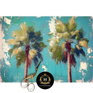Palm Trees Los Angeles California Decoupage Tissue Paper