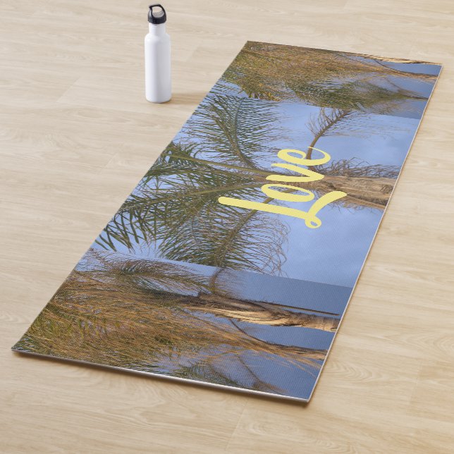 Palm Trees Love Yoga Mat (In Situ)
