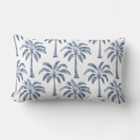Palm Trees Lumbar Pillow Double-Sided