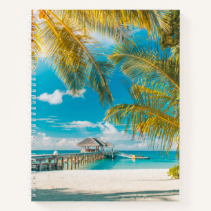 Palm Trees on A Beautiful Sunset Notebook