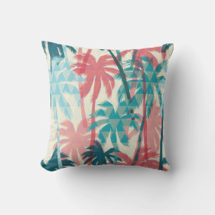 Palm Trees Outdoor Pillow