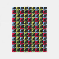Palm Trees Pattern Fleece Blanket