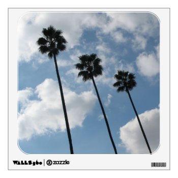 Palm Trees Photograph Wall Sticker by DonnaGrayson at Zazzle