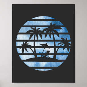 PALM TREES POSTER