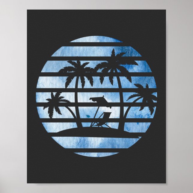 PALM TREES POSTER (Front)