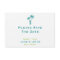 Palm Trees Save The Date Card