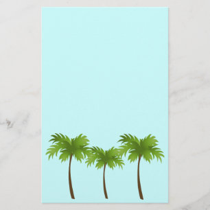 Palm Trees Stationery