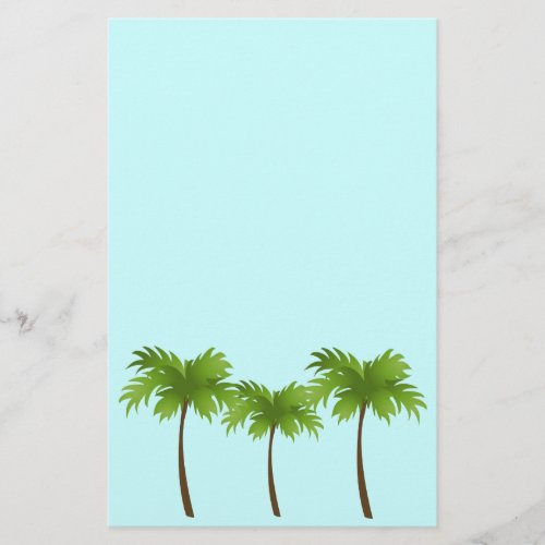 Palm Trees Stationery