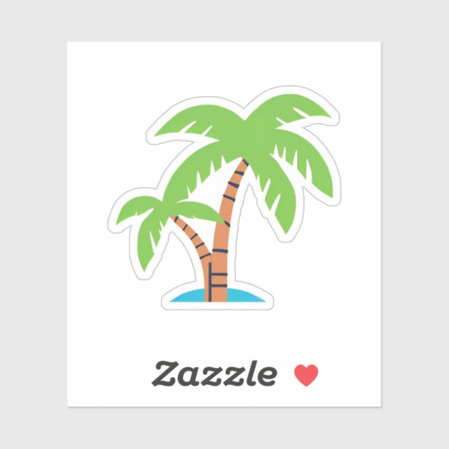 Palm Trees Sticker (Sheet)