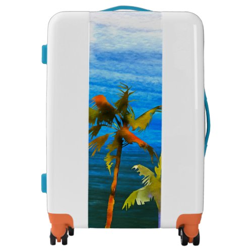 Palm trees Suitcases