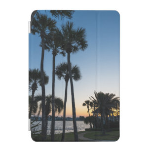 Palm Trees Sunrise Destin Florida iPad Cover