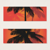 Palm Trees Sunset Silhouettes (Front & Back)