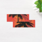 Palm Trees Sunset Silhouettes (Desk)