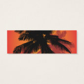 Palm Trees Sunset Silhouettes (Back)