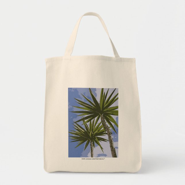 Palm Trees Tote Bag (Front)