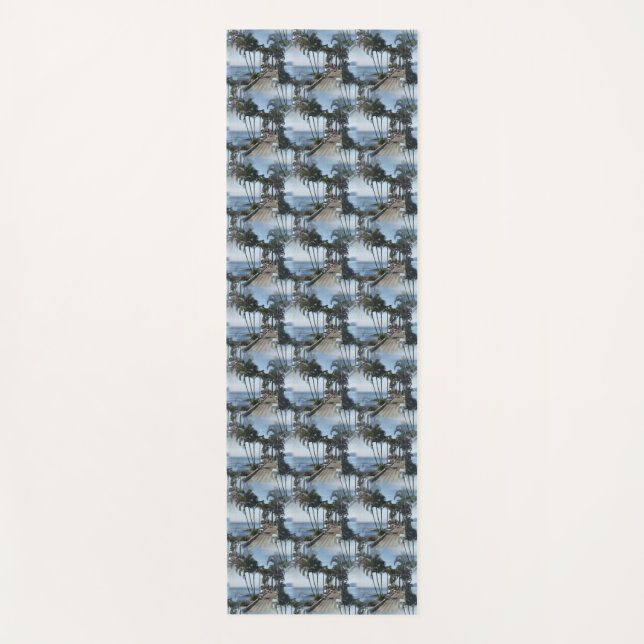 Palm Trees Yoga Mat (Front)