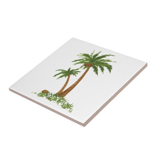 Palm TreeTile 4.25x4.25