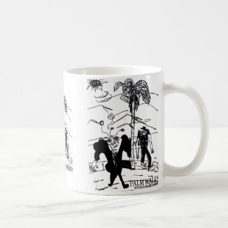 palm walker print coffee mug
