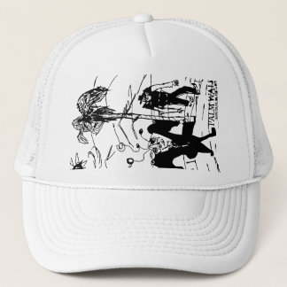 PALM WALKER SVG TRUCKER HAT