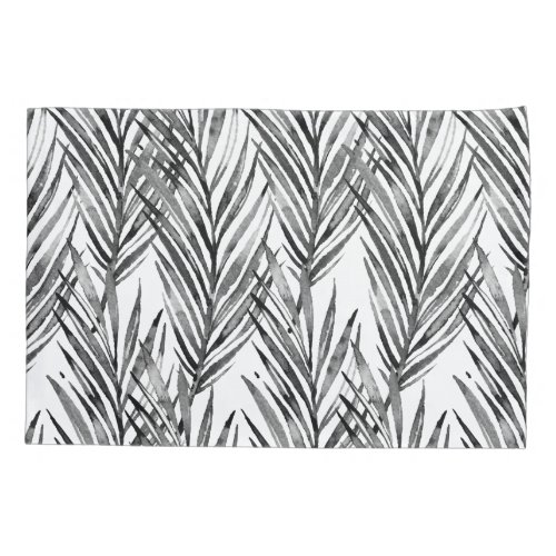 Palm Whisperer Hawaiian Tropical Gray Pillow Case