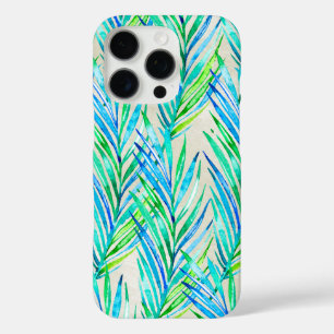 Palm Whisperer Hawaiian Tropical Turquoise iPhone 16 Pro Case