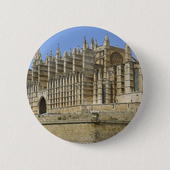 Palma Cathedral Pinback Button (Front)