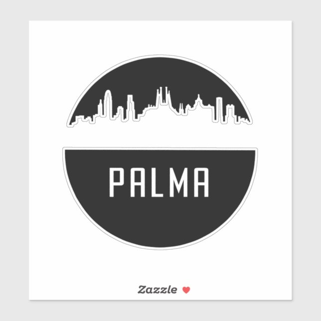 Palma | cities of Spain Sticker (Sheet)