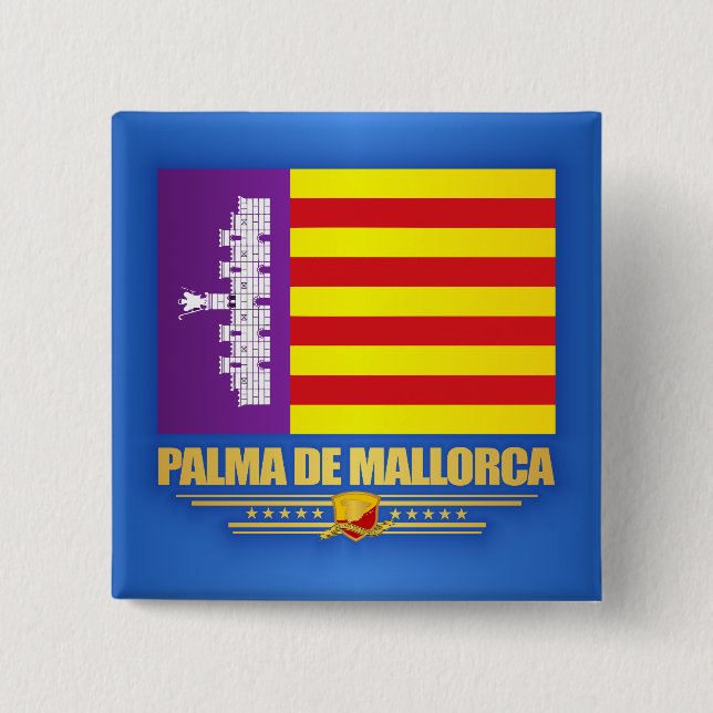 Palma de Mallorca Button (Front)