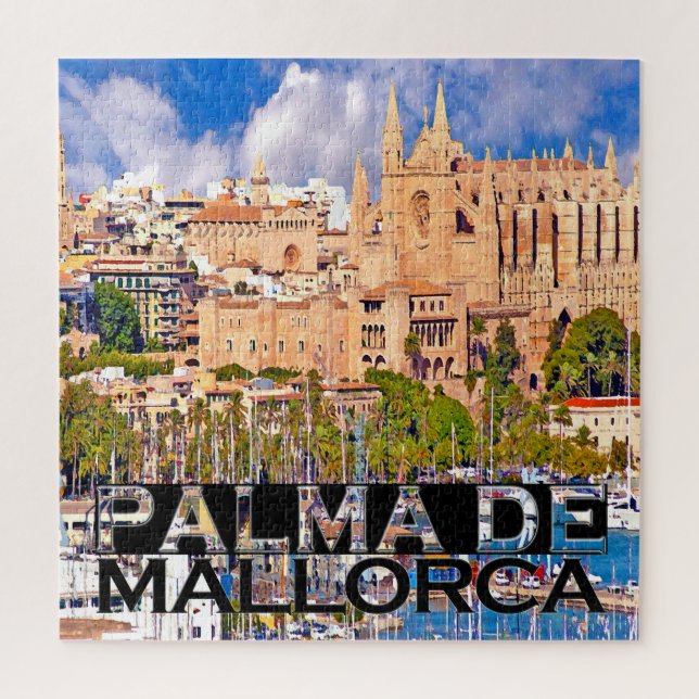 Palma De Mallorca Jigsaw Puzzle (Vertical)