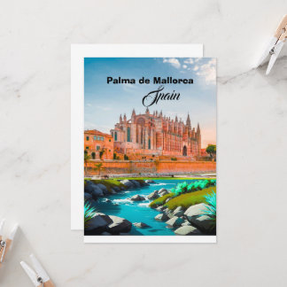 Palma de Mallorca Postcard Spain Travel Keepsake M