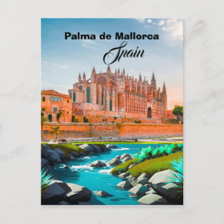 Palma de Mallorca Postcard Spain Travel Keepsake M
