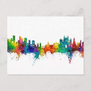 Palma de Mallorca Spain Skyline Postcard