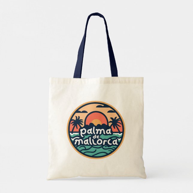 Palma de Mallorca Tote Bag (Back)